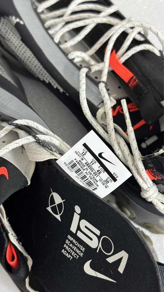 Оригінальні Кросівки Nike React WR ISPA розмір 12us