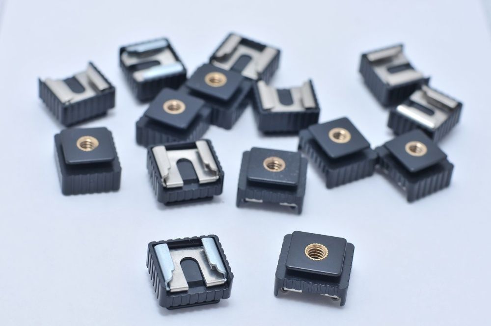 Горячий башмак с резьбой 1/4", 3/8", 5/8" держатель, заглушка, bs-1