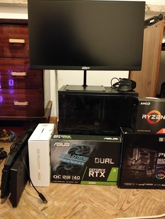 PC Gaming Ryzen 5600 + RTX 3060 – Setup Completo