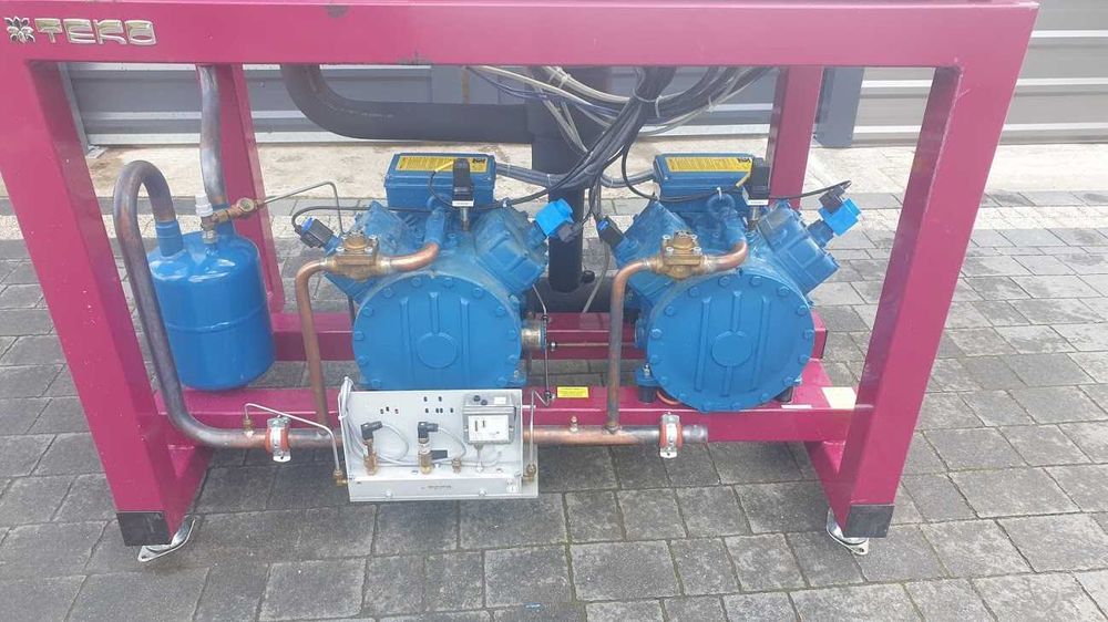 Zestaw sprężarek FRASCOLD S 10 51 Y 50,43 m 52 KW wymiennik płytowy