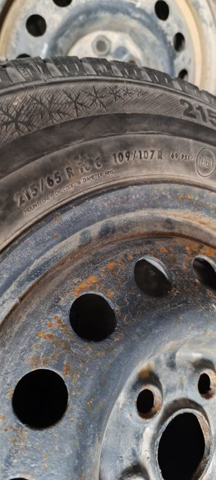 Зимова резина з дисками на бус 5 шт.