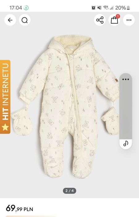 Kombinezon dziecięcy 68/74