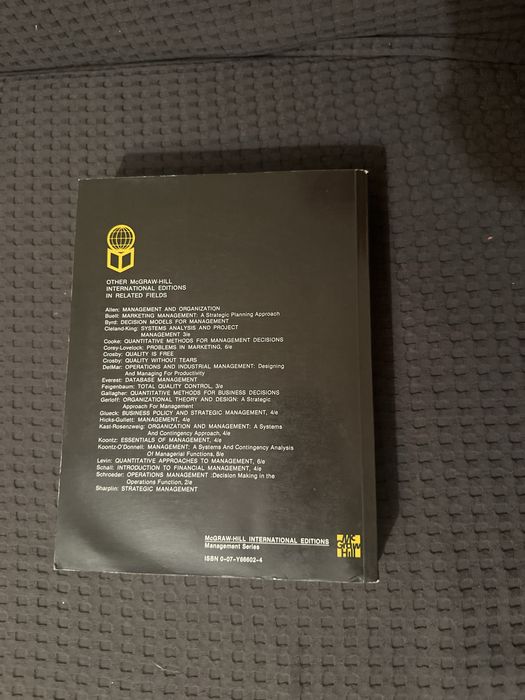 Livro Management 3 edicao - David R Hampton - Ed McGraw Hill