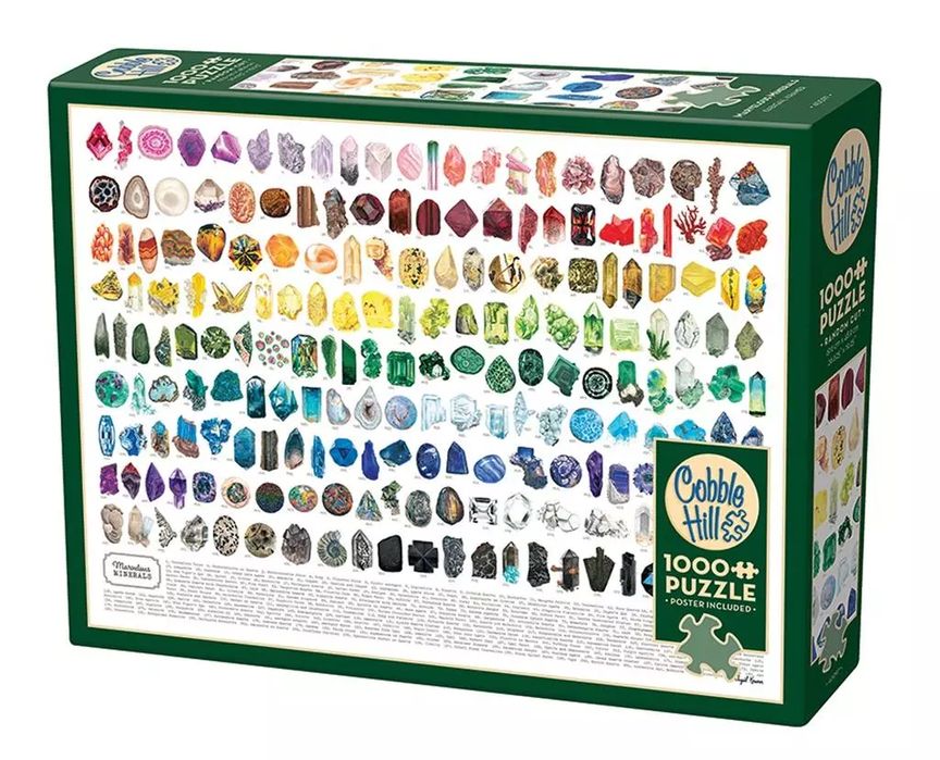 Puzzle 1000 Cudowne minerały. Cobble Hill. Nowy Produkt