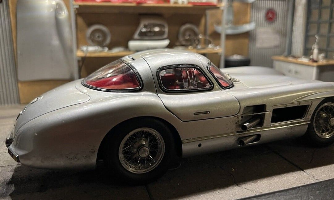 Diorama CMC 1/18 "Rudolf Uhlenhaut" Mercedes-Benz 300 SLR