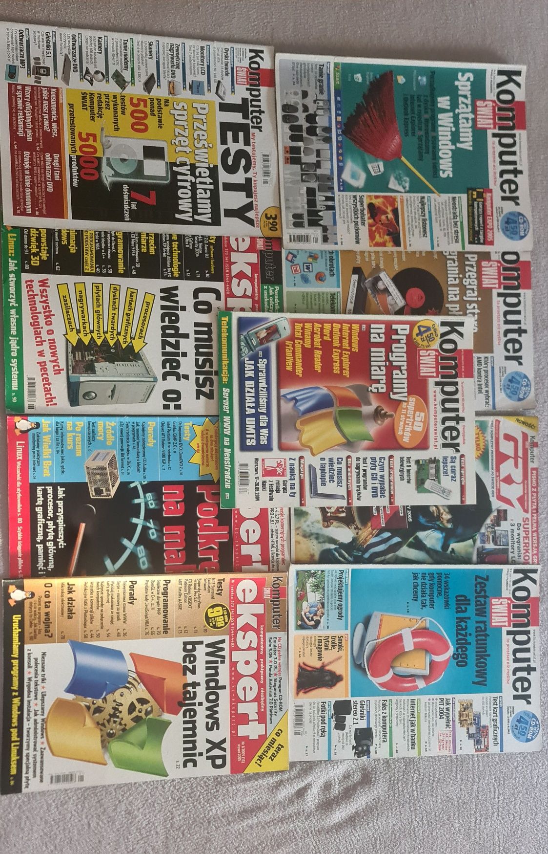Czasopisma Komputer świat i ekspert