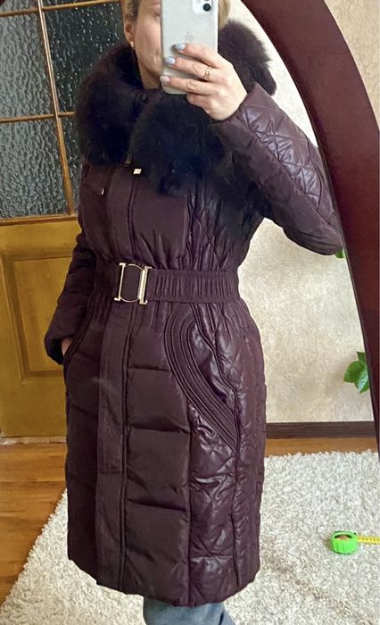 Зимний пуховик пальто