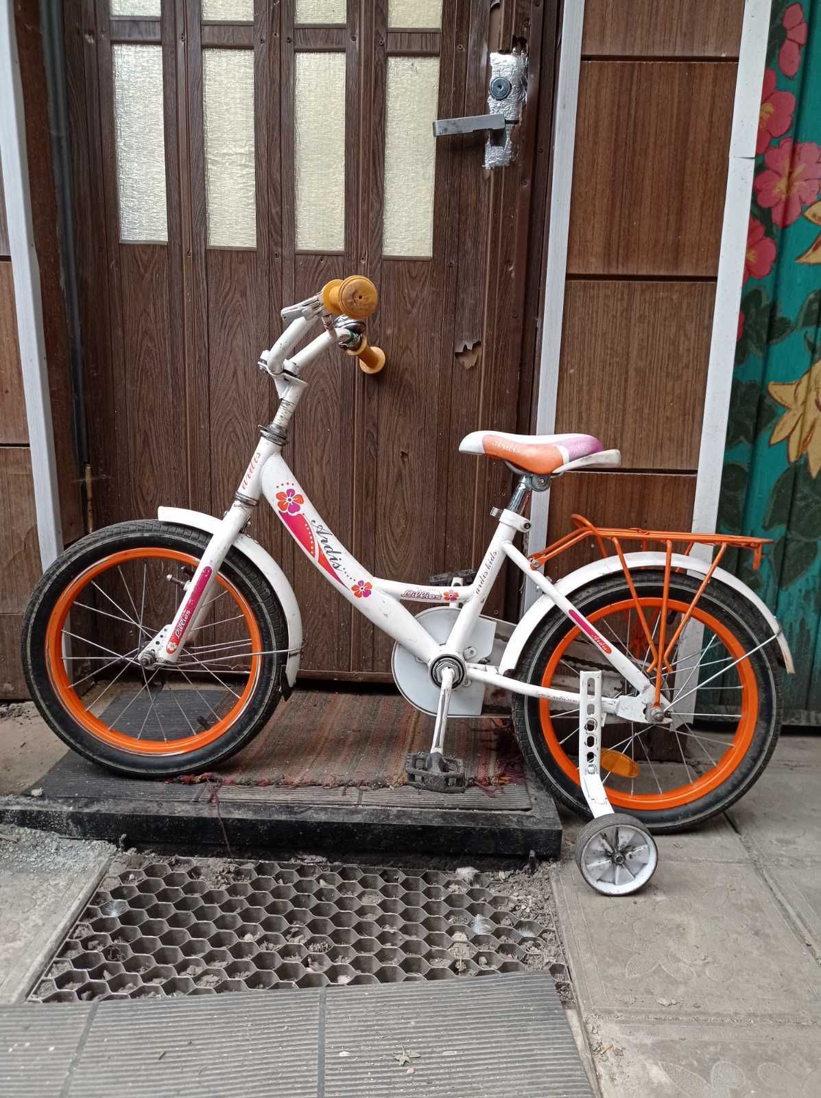 Велосипед ARDIS LILLIES BMX 16" Белый/Оранжевый