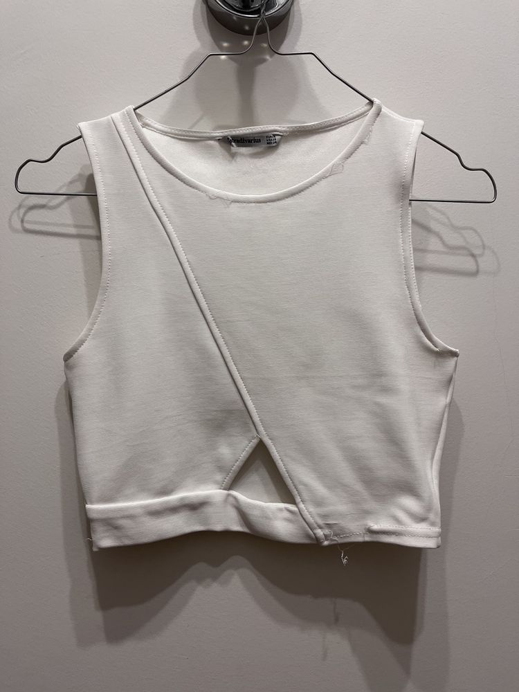 Crop Top Branco