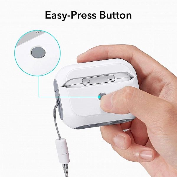ESR Orbit Halolock z MagSafe na Apple AirPods Pro 1 / 2 - białe