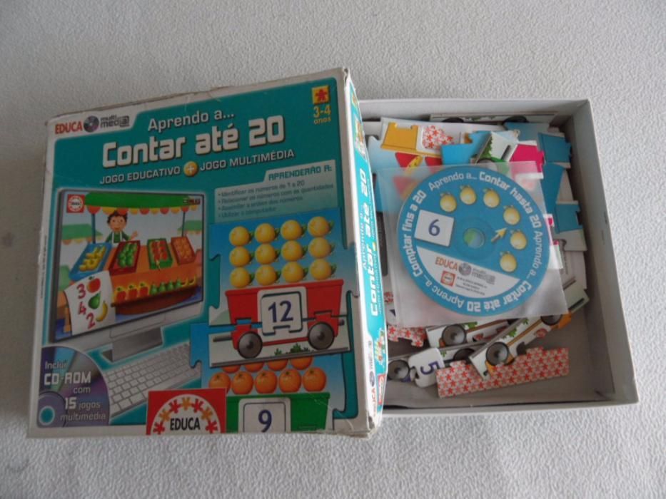 Jogo Interactivo + Educativo "Contar até 20"