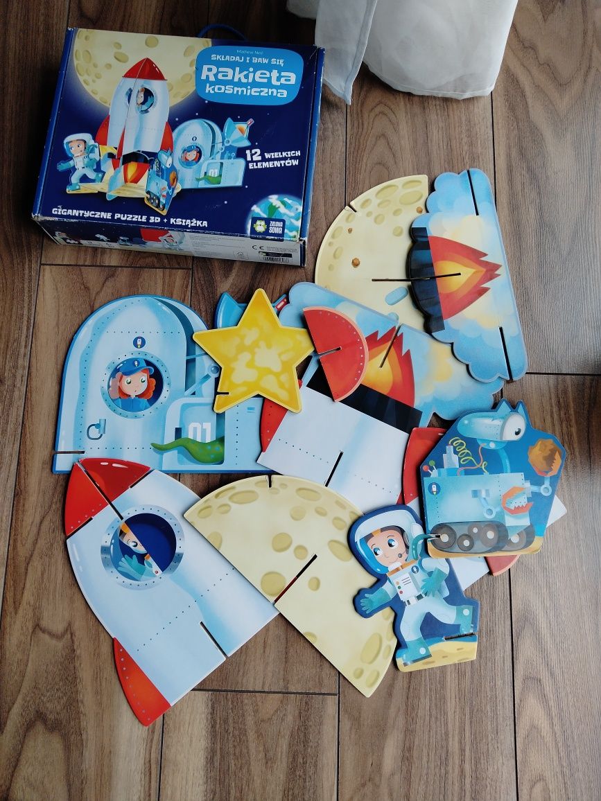 Gigantyczne puzzle Rakieta kosmiczna