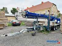 Żuraw na przyczepie Böcker AHK 30-1500 KS