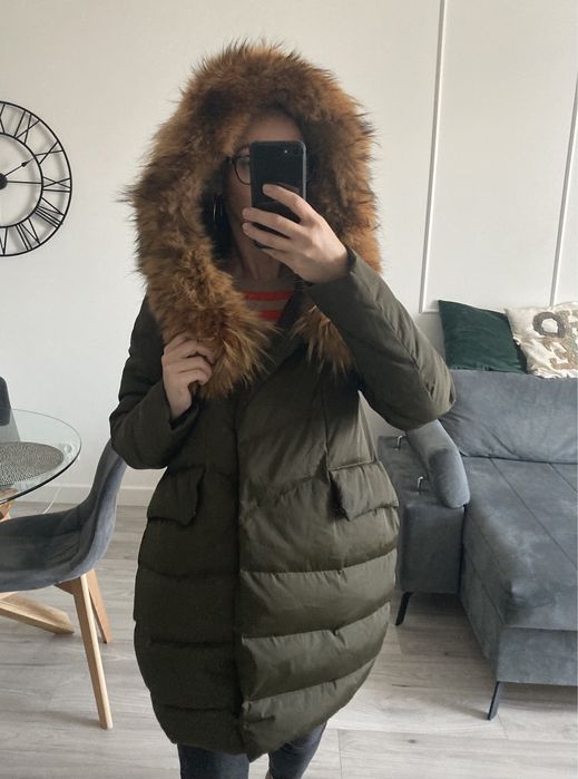 Kurtka puchowa z jenotem 36 stan bdb