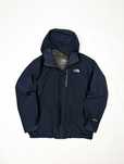 The North Face granatowa kurtka gore tex XL