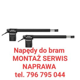 Napęd do bramy Montaż Serwis