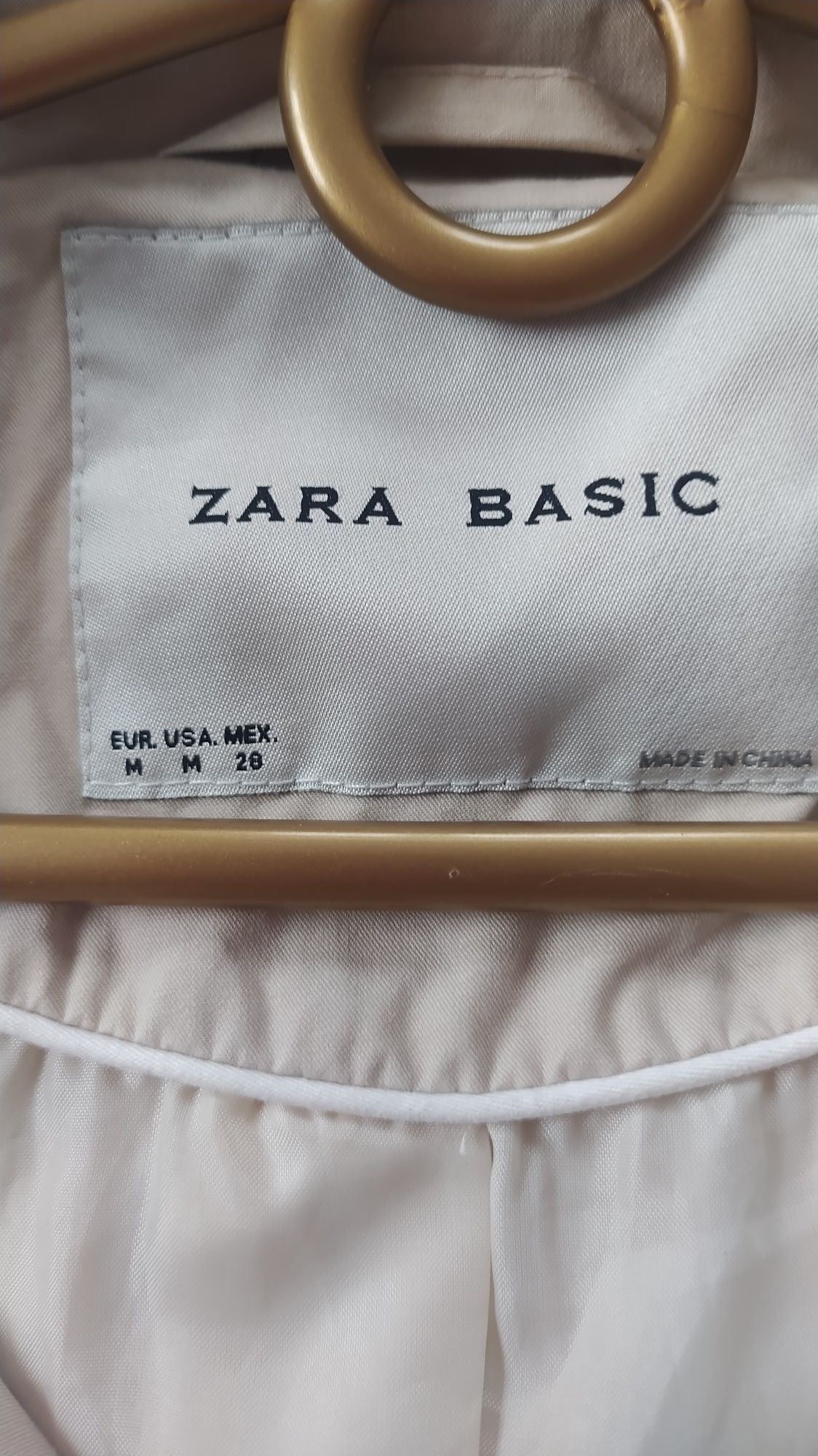 Плащ  тренч Zara Basic
