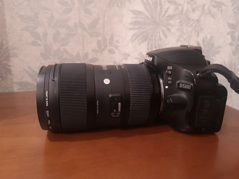 Sigma 18-35mm 1:1.8 DС A | ART разом із Nikon D5.100