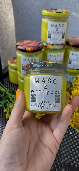 Naturalna maść z wrotyczu