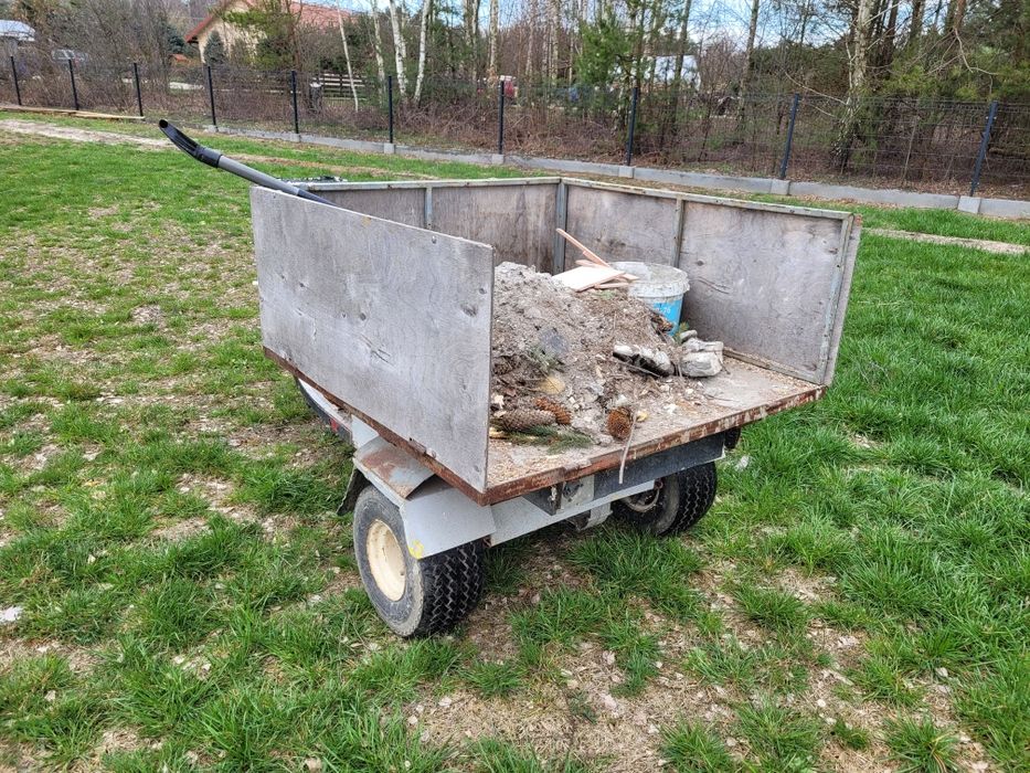 Elektryczne taczki trajka wózek elektryczny Melex wywrotka woziło