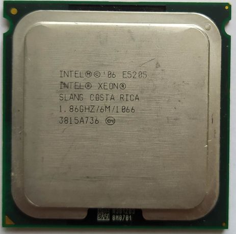 Процессор Intel Xeon E5205 1.86GHz/6M/1066MH Socket771 Dual 65W SLANG
