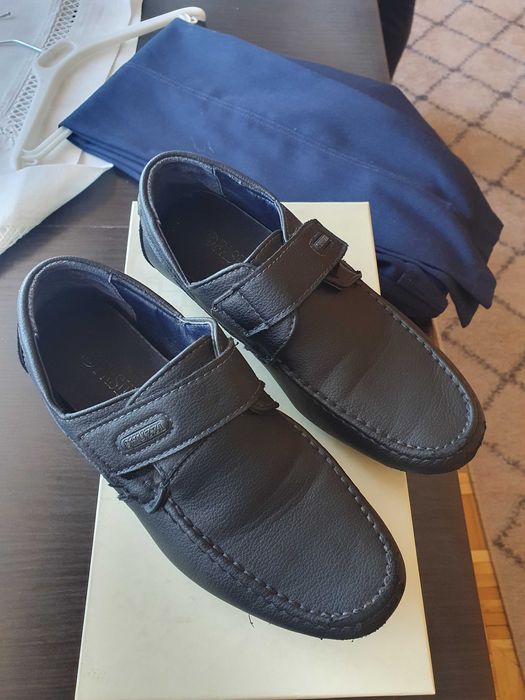 Buty do I Komunii Św. + spodnie garniturowe