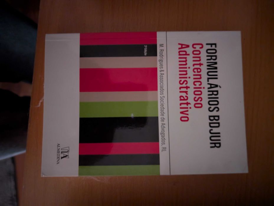 Livro Formulários BDJUR Contencioso Administrativo