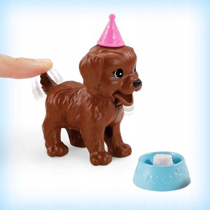 Lalka Barbie Przyjęcie dla szczeniaczków GXV75 Mattel