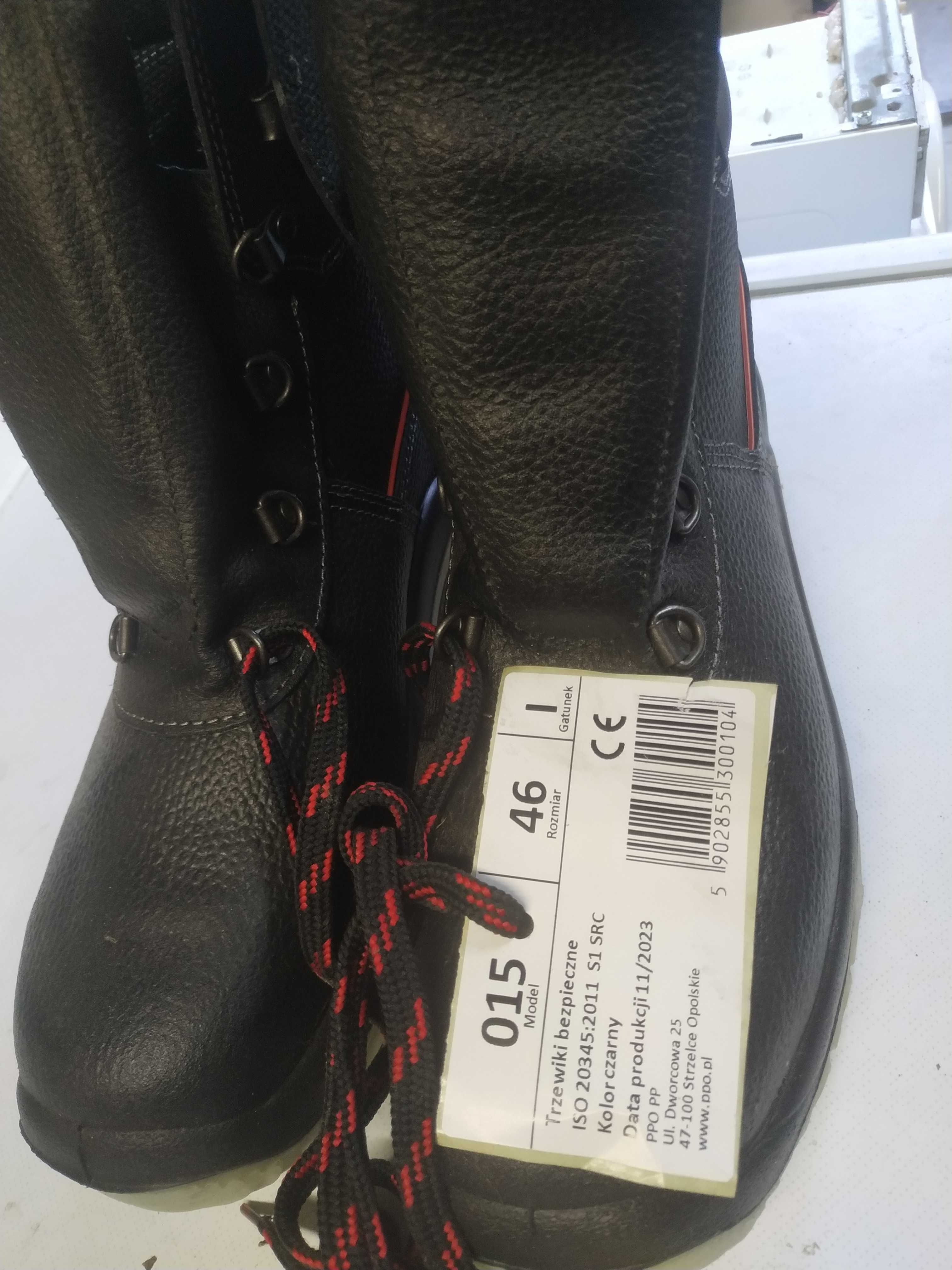 Buty robocze ochronne ocieplane za kostkę roz.46