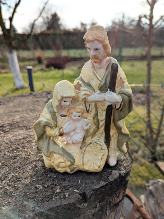 Figurka świąteczna lampion.