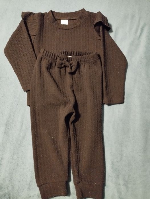 Komplet dziewczęcy 80 czarny