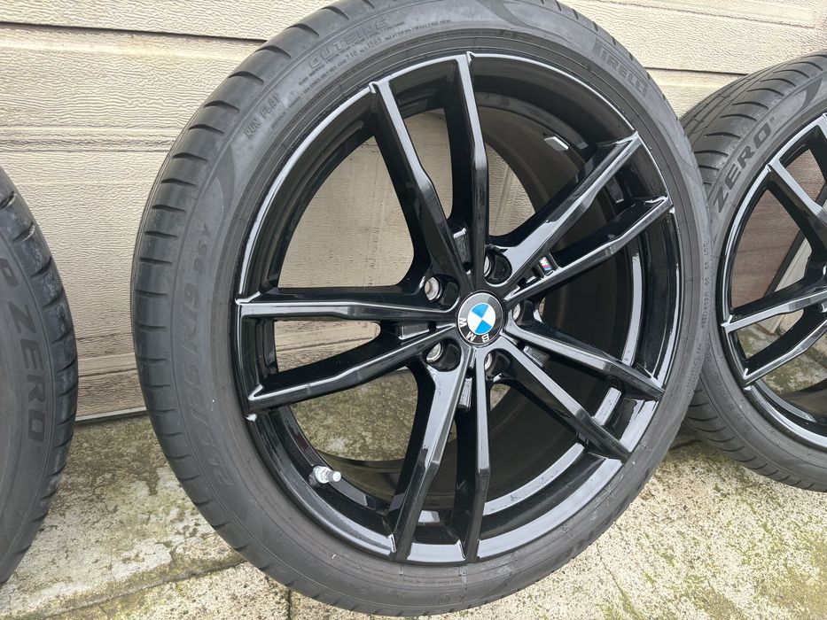 Koła felgi aluminiowe BMW G20 G21 M pakiet 19 Pirelli 5x112 czarne BDB