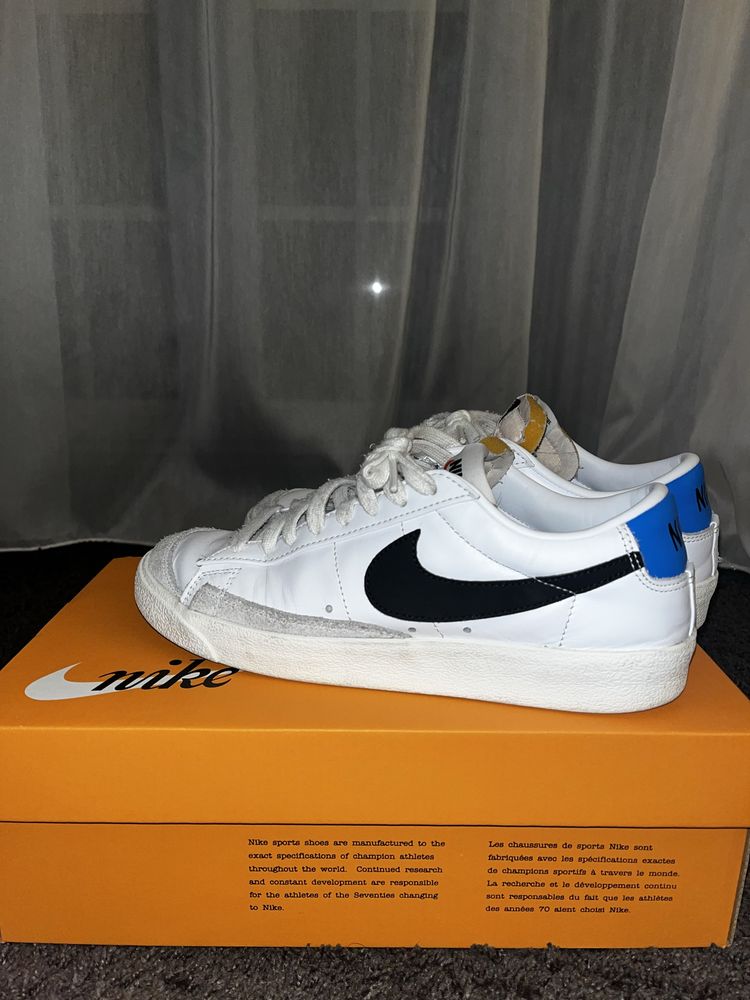 Vendo nike blazer preto e azul