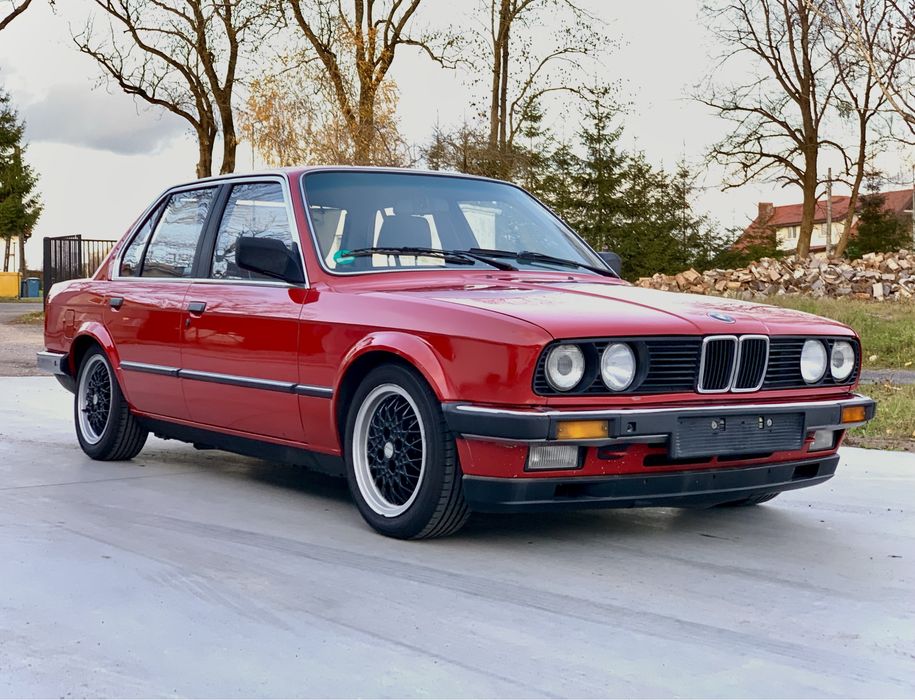 BMW 316 e30 1985 rok wąska lampa BBS OBC nowy gwint