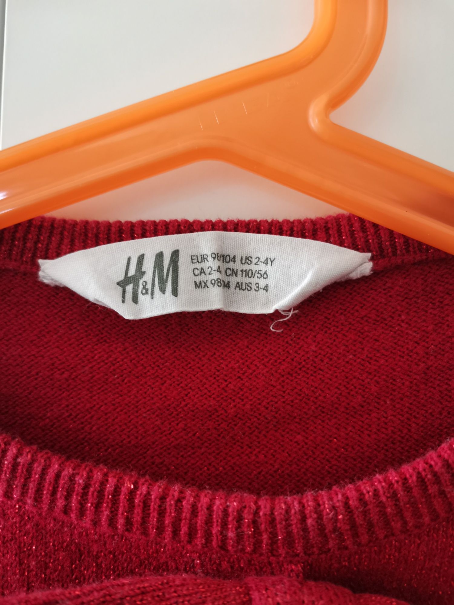 Sukienka H&M, rozmiar 98/104