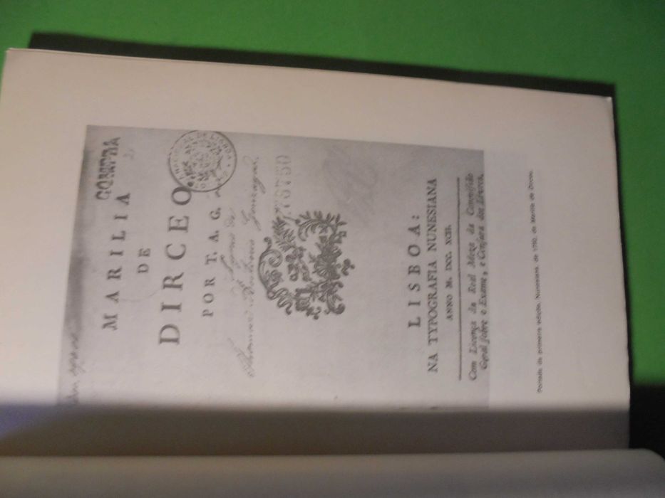 Cristovão (Fernando);Marília de Dirceu de Tomás António Gonzaga