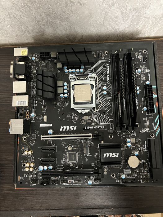 Комплект core i7 6700 Msi B150m mortar DDR 4 16gb 2133