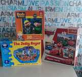 Zestaw puzzli Auta, Bob Budowniczy, statek piracki.