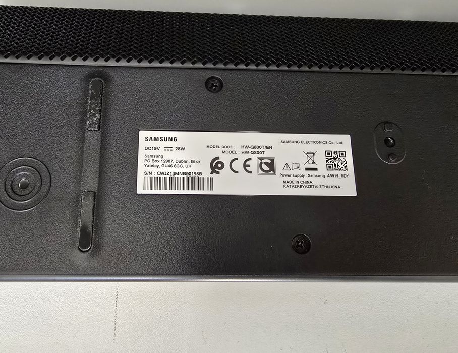 Soundbar Samsung Hw Q800T stan bardzo dobry