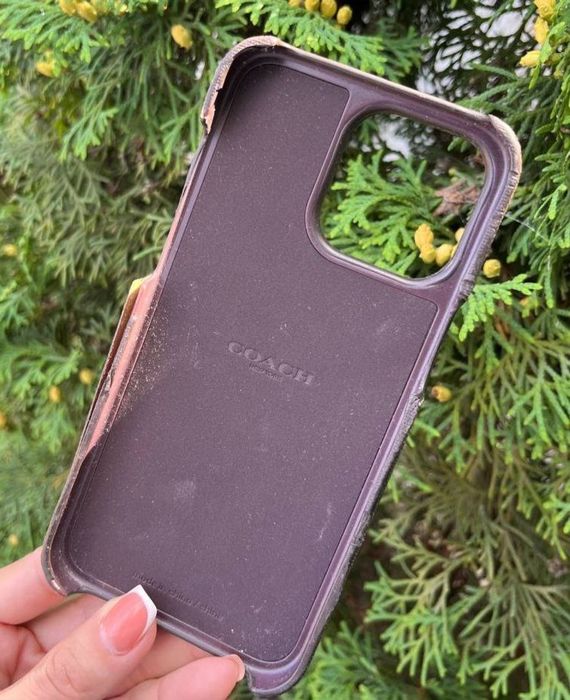 IPhone 15 pro max чехол Coach