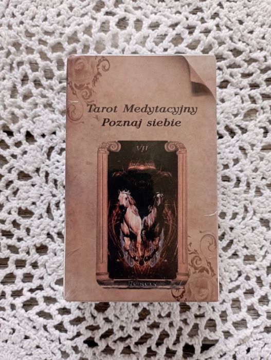 Nowe oryginalne karty Tarota Dariusz Cecuda Tarot Medytacyjny Unikat!