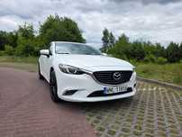 Mazda 6 SEDAN biała perła Full opcja 2016 automat 2.5 benzyna