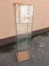 Gablota witryna szafa szafa szklana z półkami cena za  Dwie sztuki