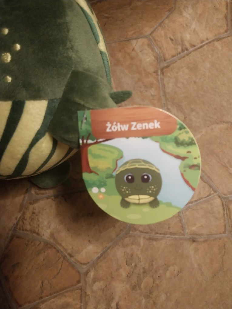 Żółw Zenek -maskotka z biedronki