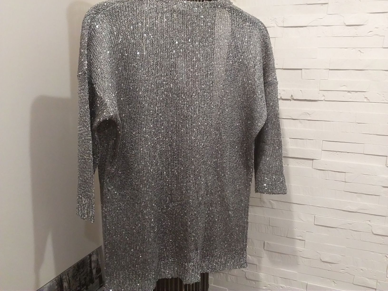 Mohito nowy sweter żakiet damski cekiny rozmiar M