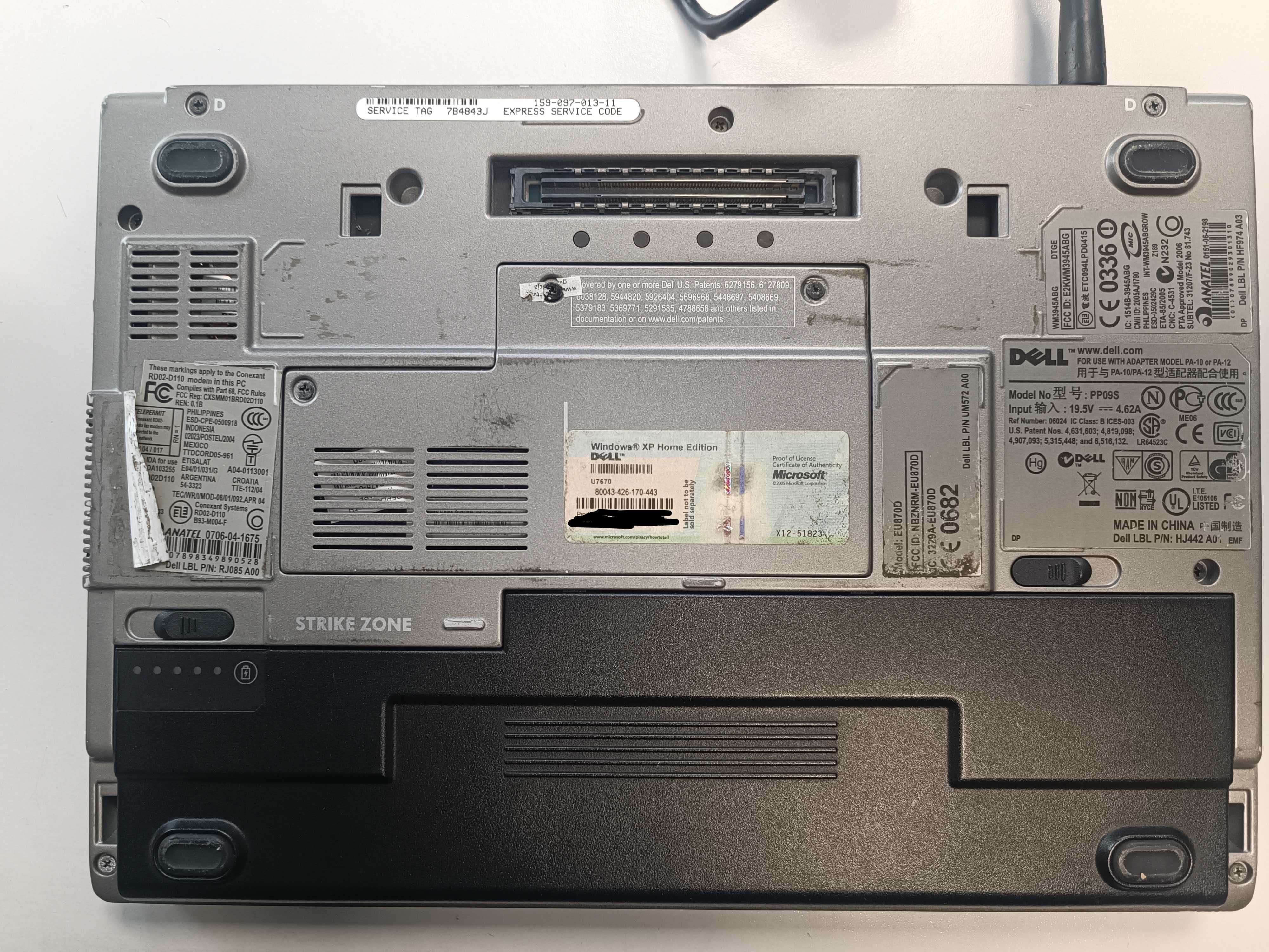 Laptop Dell Latitude D420