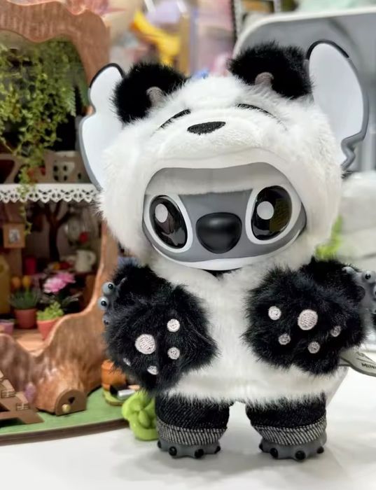 брелок Stitch лимитированный  MINISO × Disney GenZ Street Панда