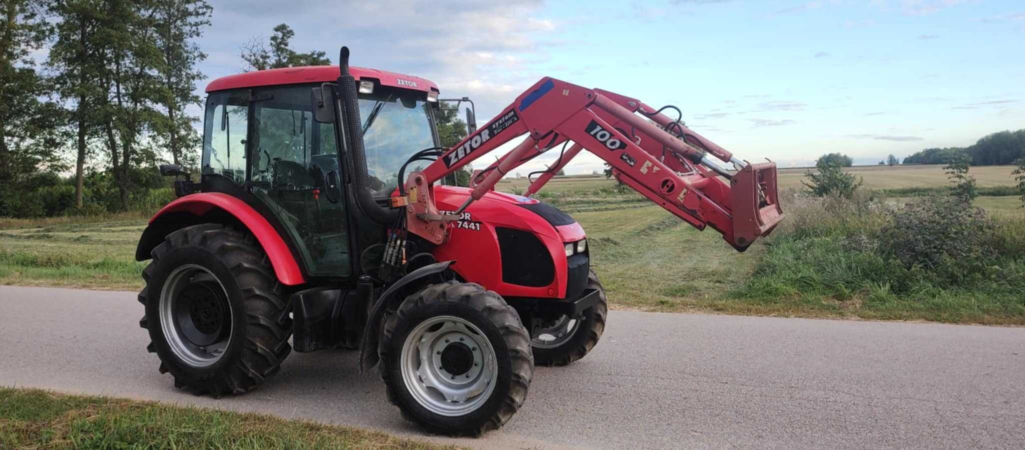 Zetor Proxima 7441 z turem , krajowy