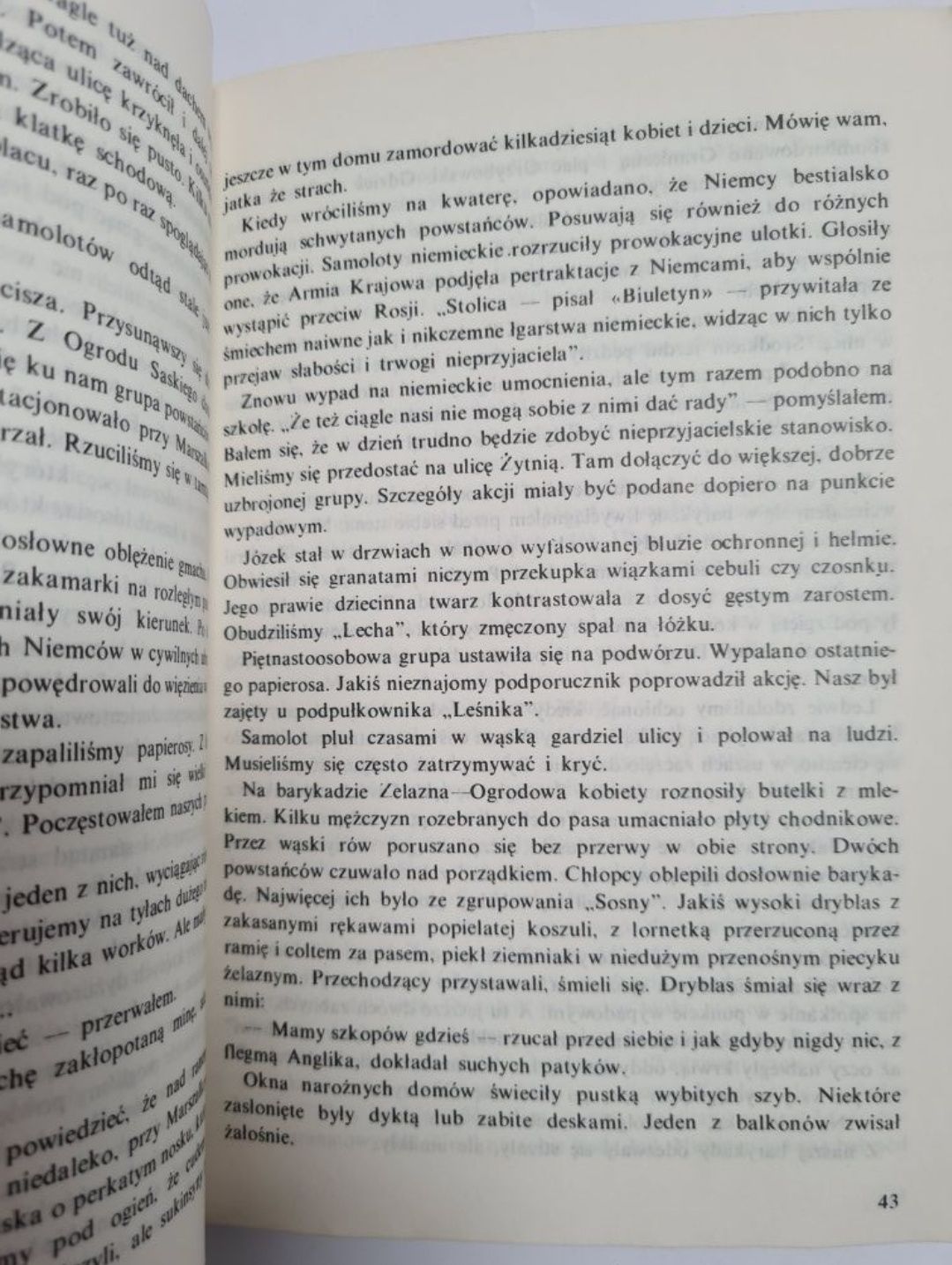 Tędy przeszła śmierć. Zapiski z Powstania Warszawskiego - B. Troński