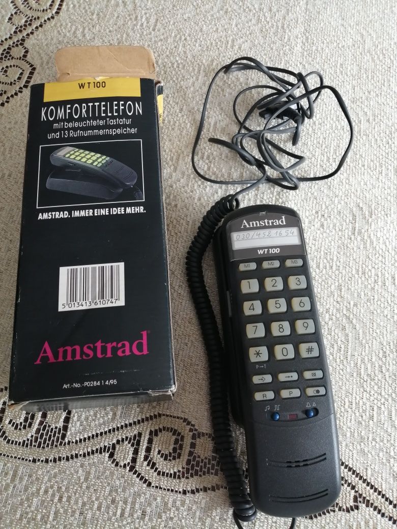 Telefon stacjonarny. Amstrad